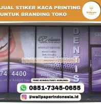 stiker kaca kantor