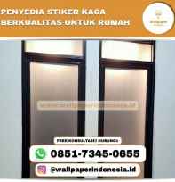 stiker kaca