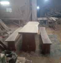 Meja kursi kayu jati