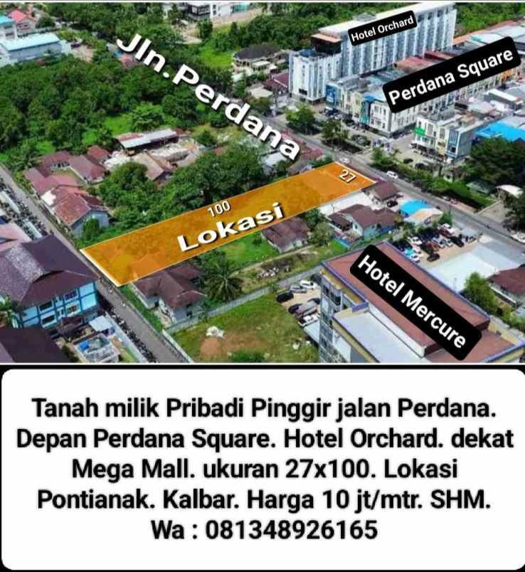 tanah pontianak tenggara