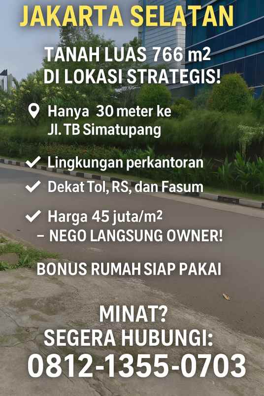 tanah jakarta selatan