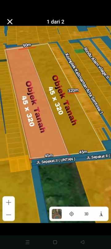 tanah pontianak kota