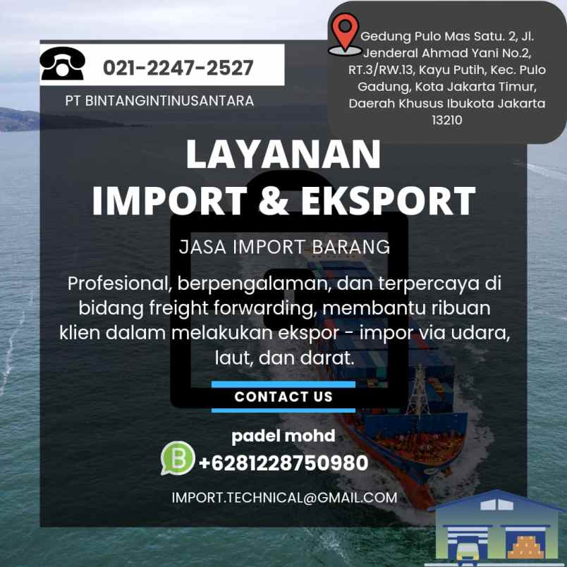 jasa lain pulo gadung