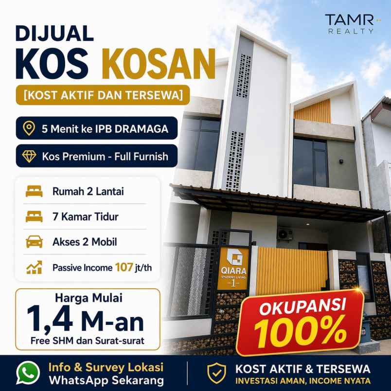 kost bogor barat