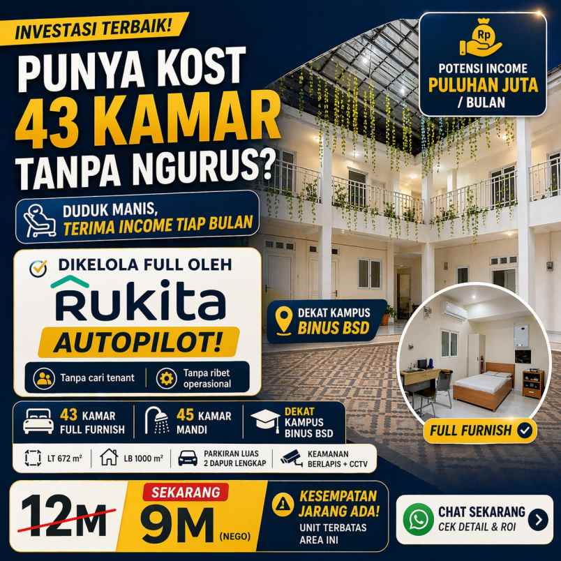 kost tangerang selatan