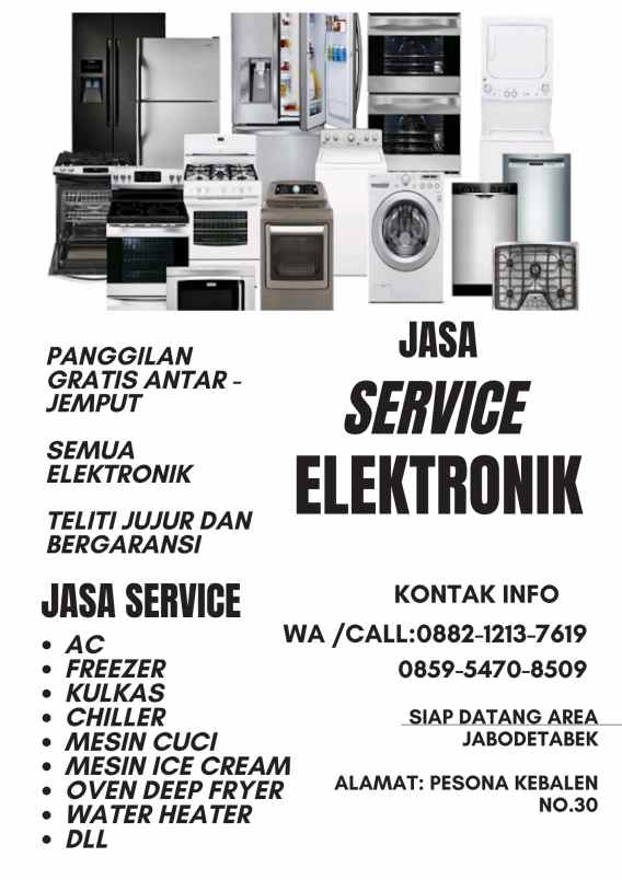 kulkas dan freezer cikarang pusat