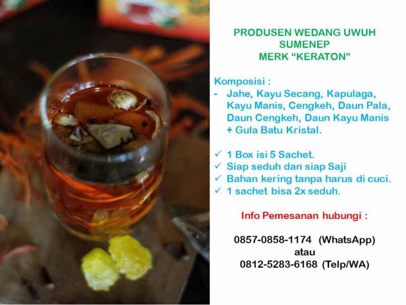 makanan dan minuman kebonsari