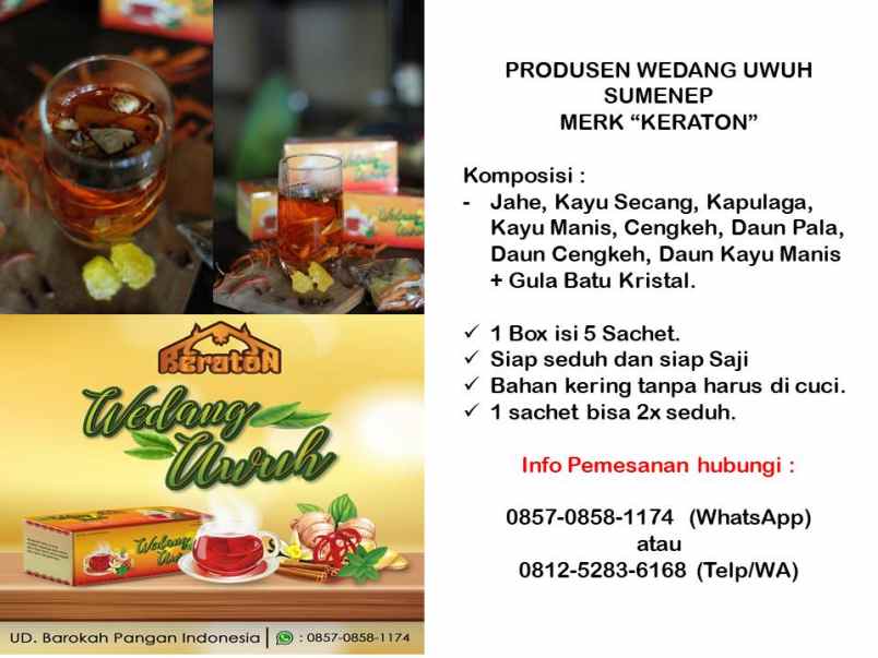 makanan dan minuman kebonsari