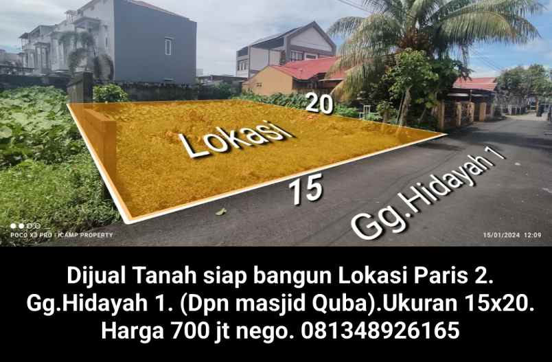 tanah pontianak kota