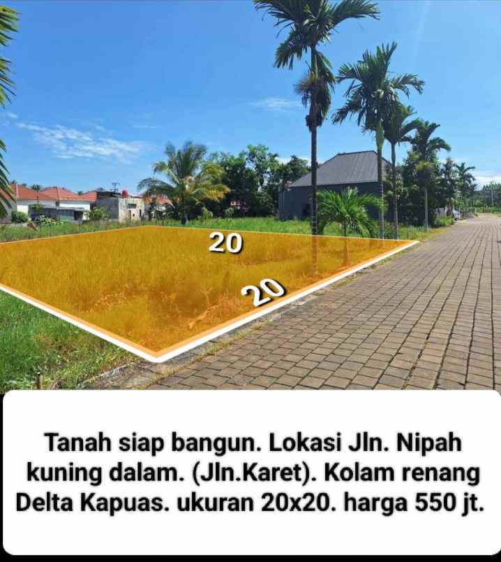tanah pontianak barat
