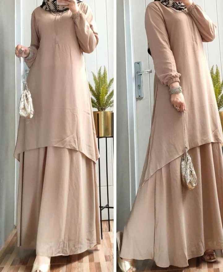 gamis lurus