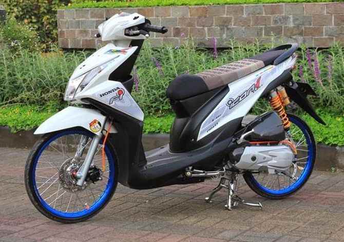 modifikasi motor matic