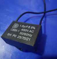 kipas angin, kapasitor kipas angin, ukuran kapasitor, kapasitor rusak